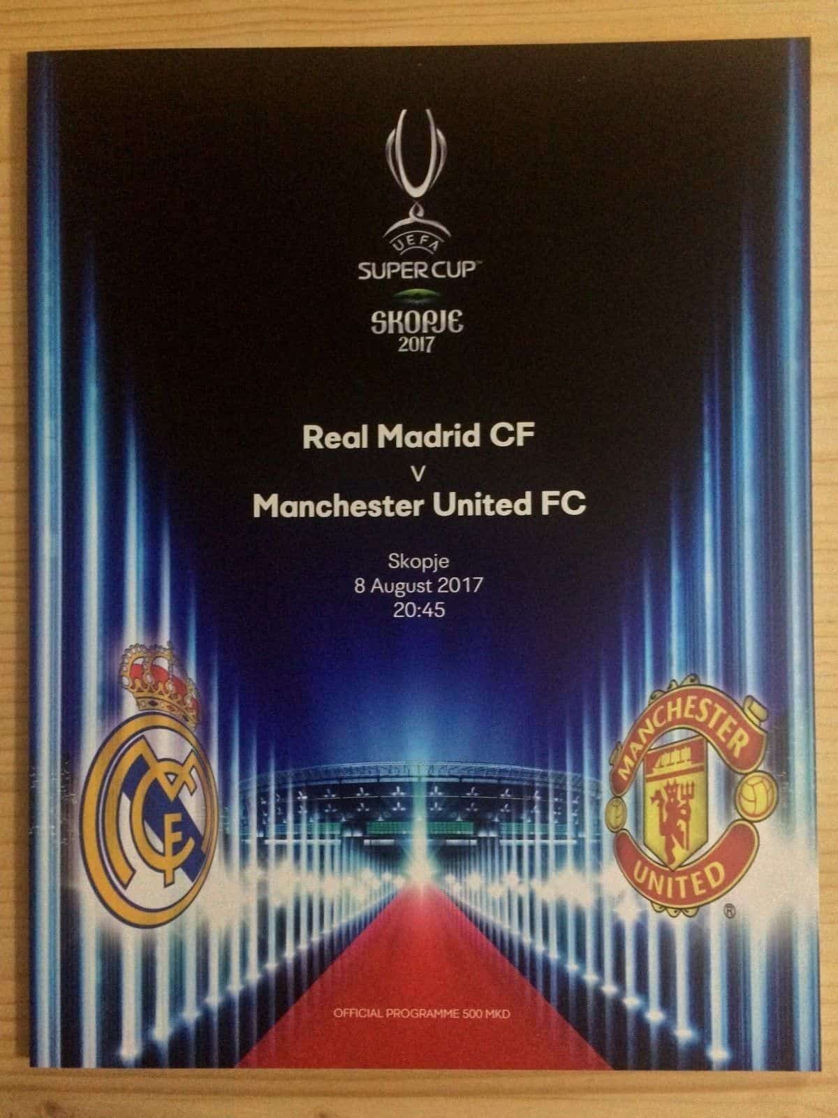 Real Madrid v Manchester United FC